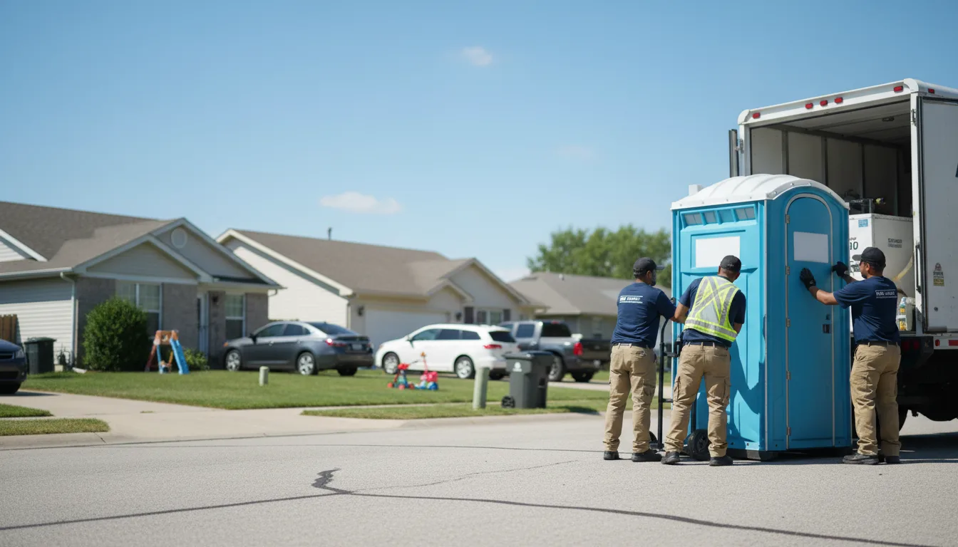 Standard Porta Potty Rentals in New Lenox, IL near me